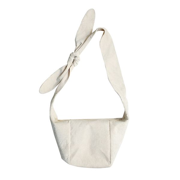 

2020 new stripe niche shoulder bag lace knot diagonal bag street personality women shoulder bags