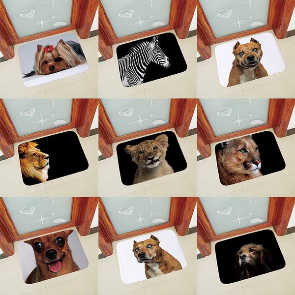 

thicken flannel suede anti slip doormat for entrance door mats outdoor indoor front door mat thicken flannel 40x60cm 50x80cm ga2