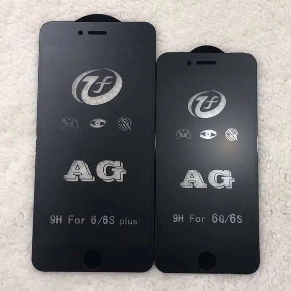 HOHE Qualität für iPhone 7 8 Plus X XR XS Max matt gehärtetes Glas Displayschutzfolie 9H Härte für Samsung S9 Smartphone