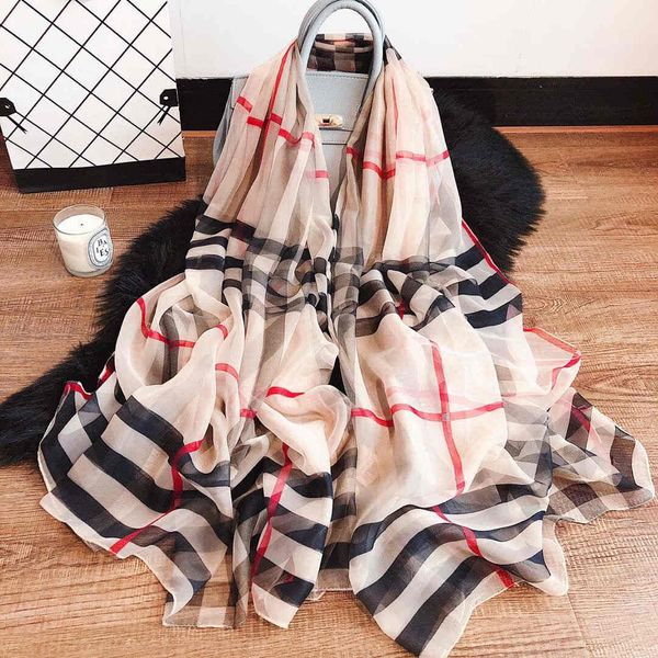 

designer silk scarf pashmina for women and men brand full scarfs fashion women imitate silk long shawl wrap 190x135cm ing, Blue;gray