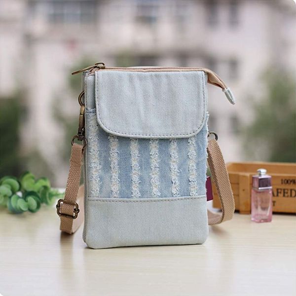 

женщины crossbody малый сотовый телефон сумка плеча кошелек держатель f42a