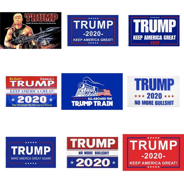 

2020 u.s. election heat transfer trump banner garden flags banner trump 90*150cm 4 styles hh9-2616 #740