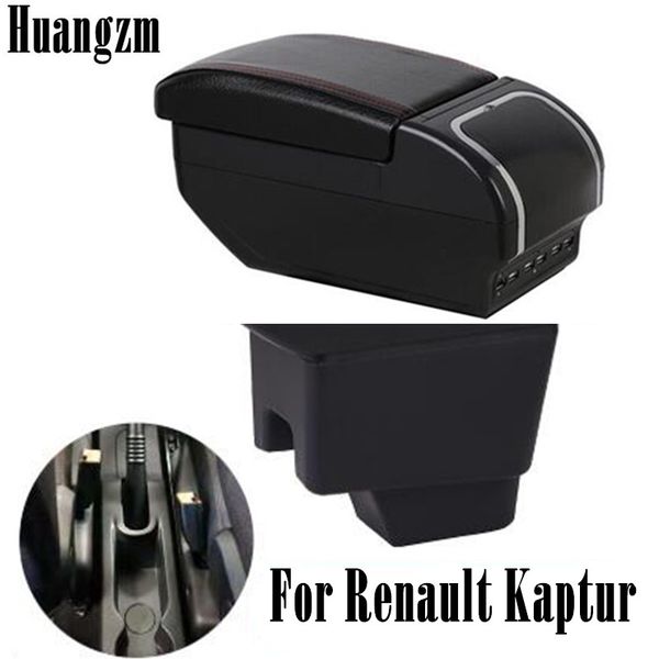 

car armrest box for captur kaptur 2014-2019 central console storage box 2015 2016 2017 2018