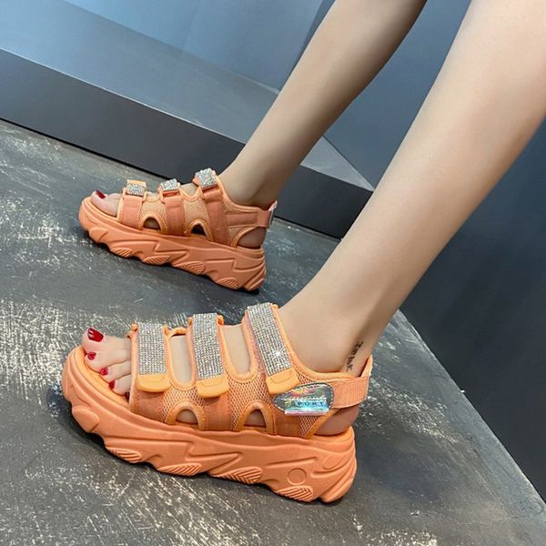 

slippers casual female shoes slides lady med platform 2020 soft girl flat summer leisure fabric basic pu scandals cotton, Black