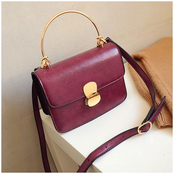 

Metallic Cross body Messenger Purse Shoulder Candy Bags for Women Xinyuanfang wanggong /1