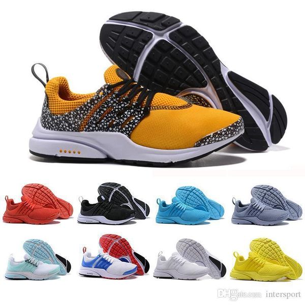 

new 5 presto r br qs men womens sneaker tripel black white red running shoes mens trainer sports athletic jogging sneakers shoes 36-45