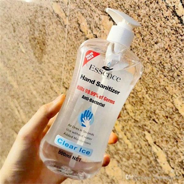 

500ml essence hand sanitizer gel 75% ethanol 99.99% antibacteria liquid soap refreshing disinfectant use without water 19md e1