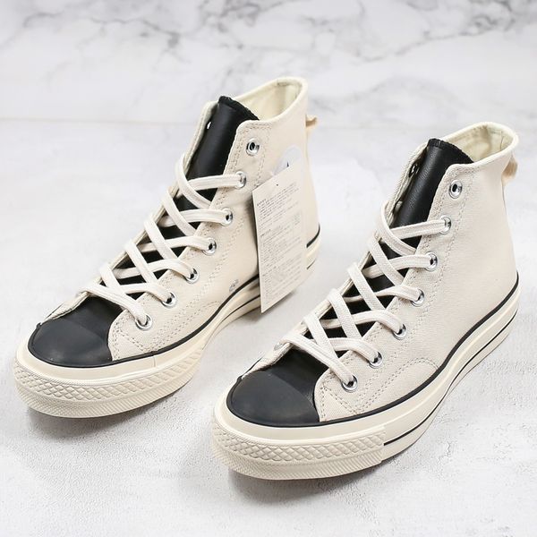 

1970-е год Ѭа божий essentials x chinatown market x chuck 70 smile face all star canvas shoes дизайнеѬкие кейб, Black