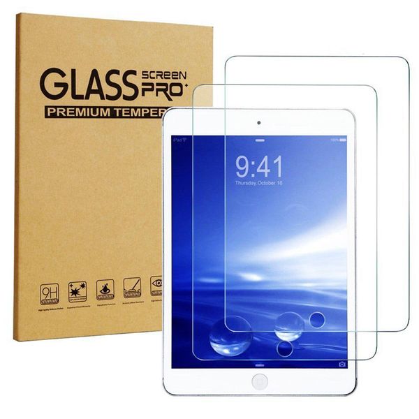 

tempered glass film for ipad mini 4 7.9 inch tablet screen protector with paper retail package