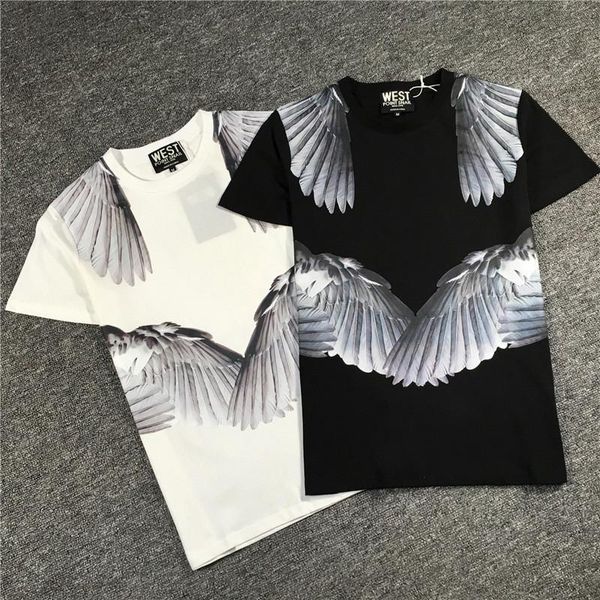 

мужские шорты лета конструктора tshirt вокруг шеи печать свободный человек мода одежда молодежная престижное esigner рубашка, White;black