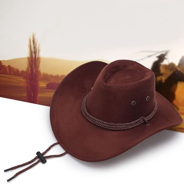 

cotton cowboy hat travel performance caps cowgirl hats solid casual sun visor cap women man hat cool western cowboy hats, Blue;gray