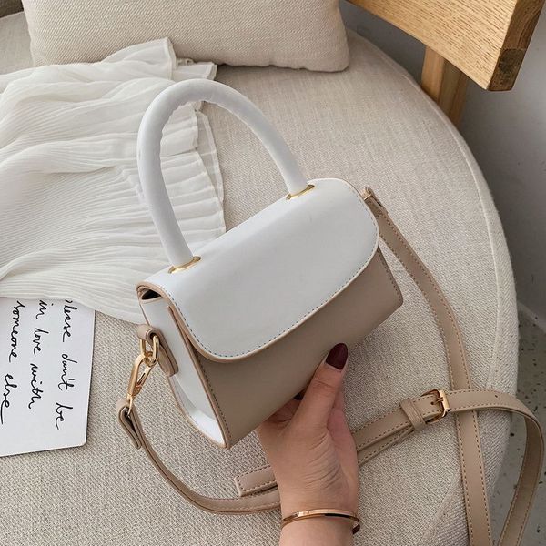 

2020 new summer handbag female handbags korean shoulder bag fashion messenger bag retro small square