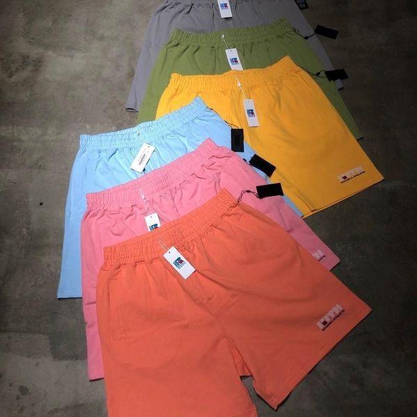 2019 19ss Kith Russel Athletic Colorful Shorts Retro Street Hit
