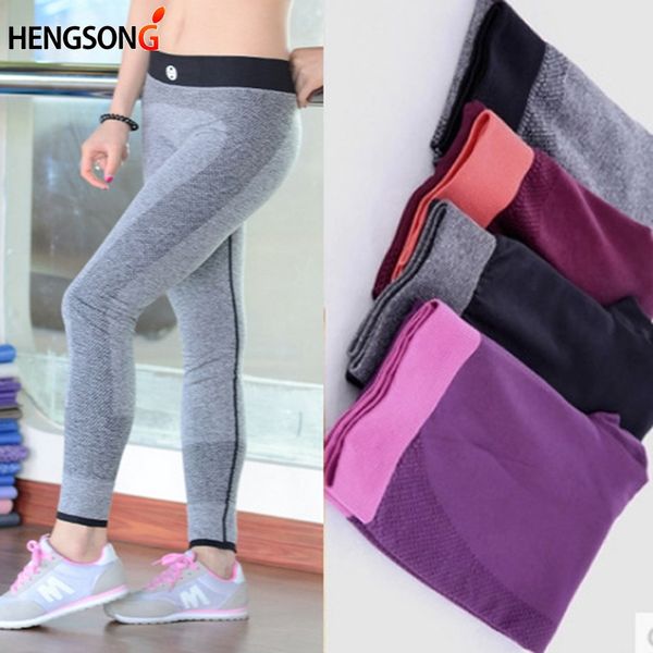 

2018 women's leggings high elasticity skinny fitness legging quick-dry absorb sweat ladies workout legging sports gym pants, Black;blue