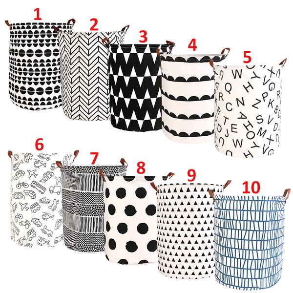 

1pc folding laundry basket round storage bin bag large hamper collapsible clothes toy holder bucket organizer large capacity