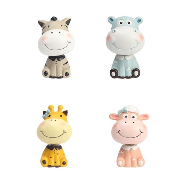 

car ornaments, shaking head ornaments, cute cartoon creative car interior
