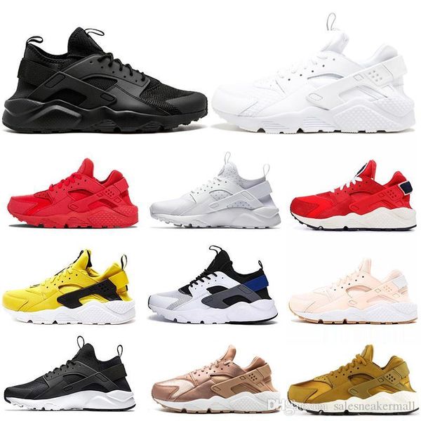 

2019 ultra huarache 4.0 1.0 running shoes triple s white black classical red pink men women huaraches outdoor trainer sports sneakers