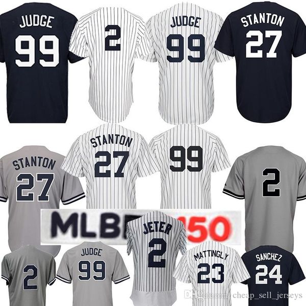 

99 Aaron Judge jerseys baseballl jersey 23 Don Mattingly Yankees 3 Babe Ruth 7 Mickey Mantle 42 Mariano Rivera 51 Bernie Williams