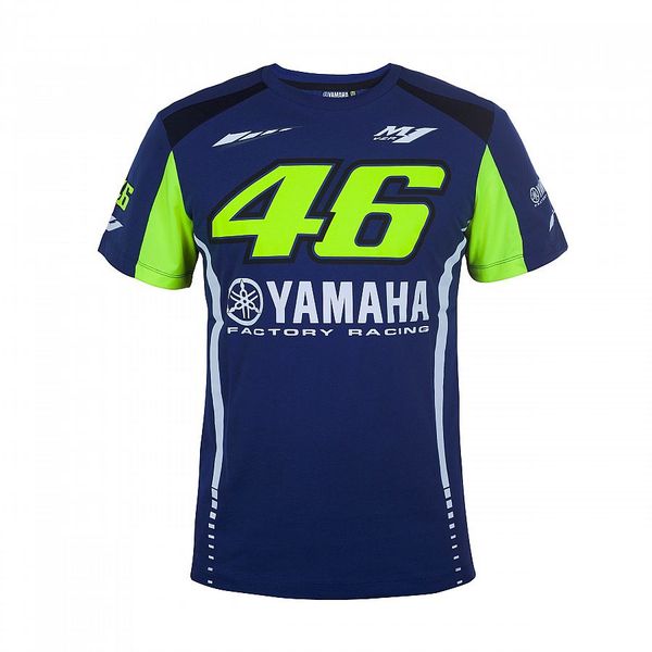 

vrfortysix футболка для yamaha racing motogp синего мужской майки