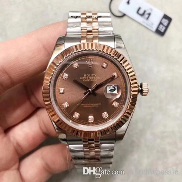 

2019 higt quality men watch role dateju t automatic mechanical bracelet tainle apphire gla men watche 41mm oy ter men wri twatch