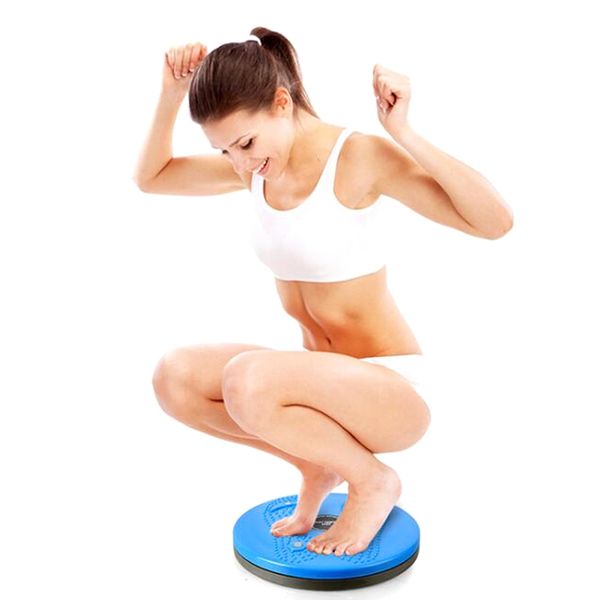 

irin plastic waist twisting disc sports yoga fitness board weight loss leg exercise foot massage body shaping training plate twist boards