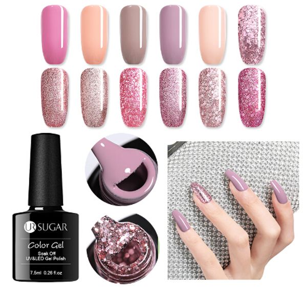 Acquista Smalto Unghie In Gel Color Oro Rosa Da 75 Ml Con