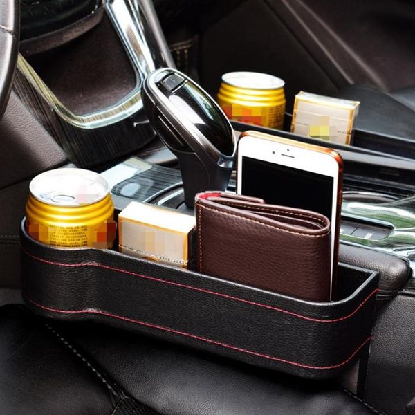 

car seat quilting storage box multi-function slot storage box car supplies built-in bag