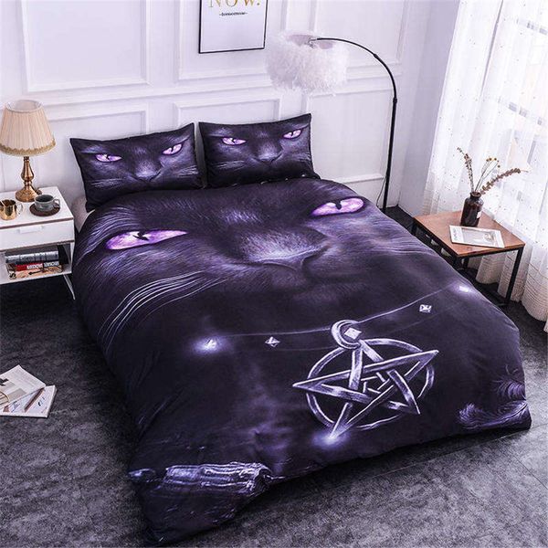 Homesky 3d Animal Luxury Bedding Set Owl Wolf Comforter Bedding