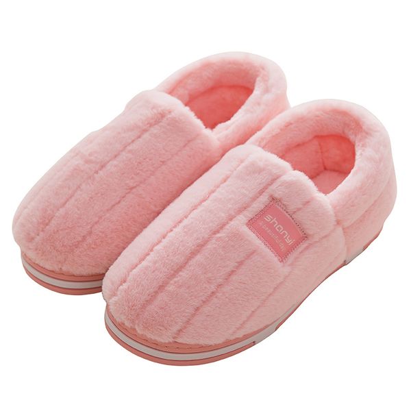 

nice winter home slippers women indoor bedroom loves couple shoes shoes soft warm slippers for home, Black