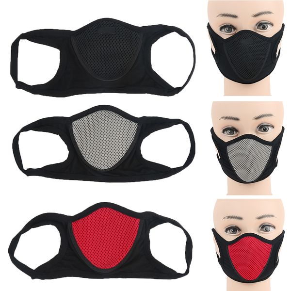 

4 цвета многоцелевой половина лица ear loop маска мотоцикл езда anti-haze пыле keep warm mask высокого качества