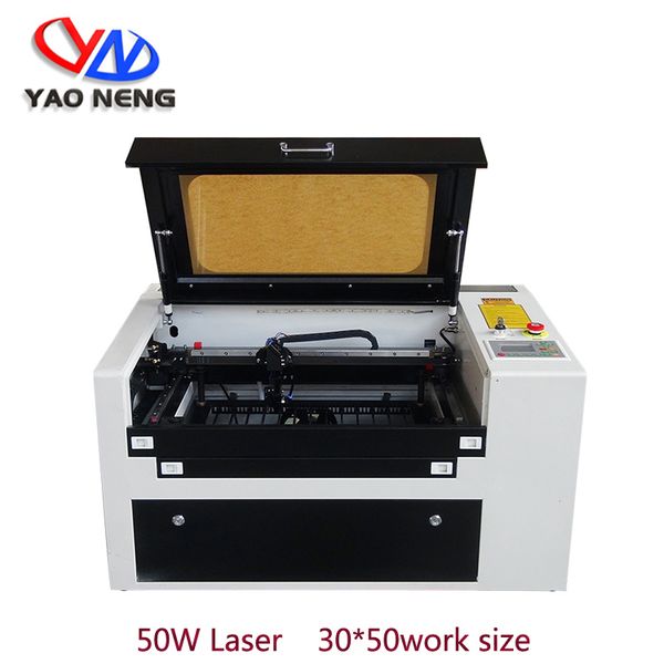 

50w 60w laser engraver 3050 co2 laser cutting machine for nometal plywood acrylic engraving