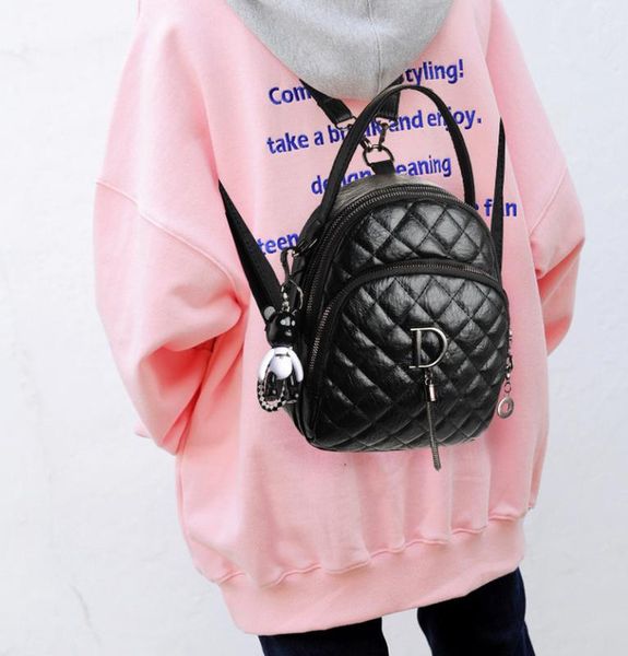 

рюкзак сумка женская 2020 на дамской волне-стиль ромб рюкзак мини паника на дискотеке