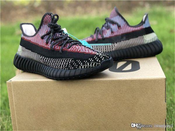 

2019 originals 350s v2 yecheil fw5190 yeezreel fx4130 кроссовки мужчины 3m reflective kanye west wave runner аутентичные кроссовки с коробко