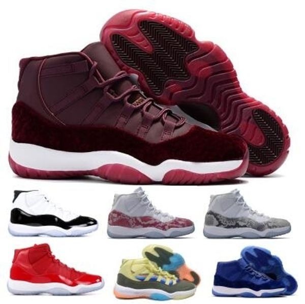

баскетбол 11s 11 кроссовки 2019 new gym red наследница бархатные разводят concord змеиной space jam платина оттенок xi mens женщин корзинки