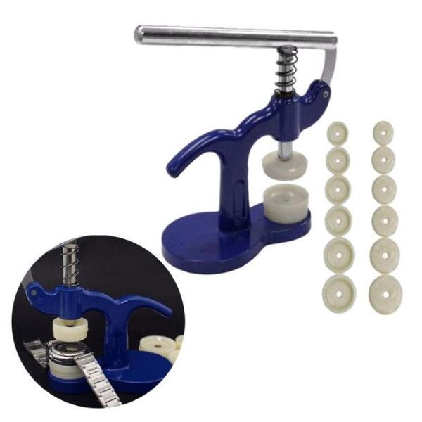 

watch watchmaker press repair tools kit watch bezel inserts tools wathes case press set case cover presser closer