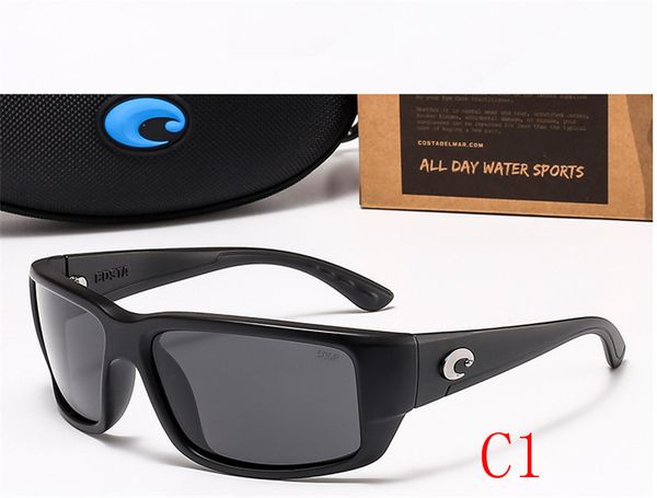 

brand designer costa sunglasses.b580p4 luxury men and women sports costa sunglasses. uv400 with original box.