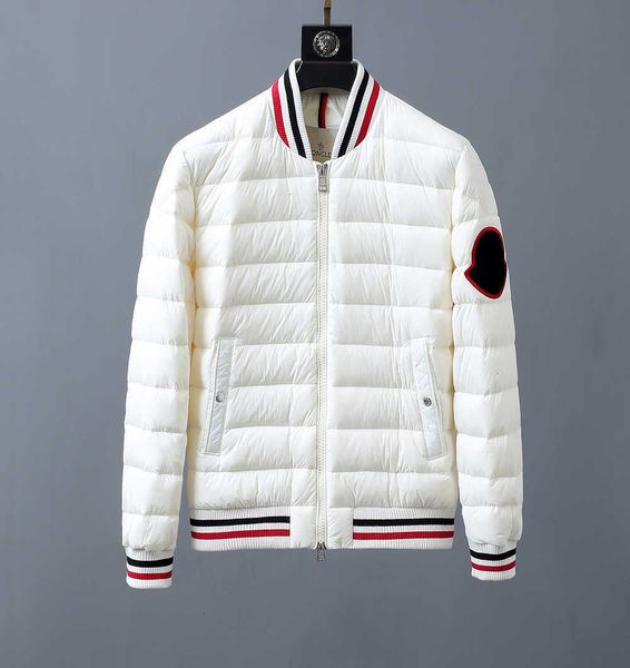 

men's 2019 brand clothing autumn and winter new down jacket warm and windproof men's down jacket65, Black