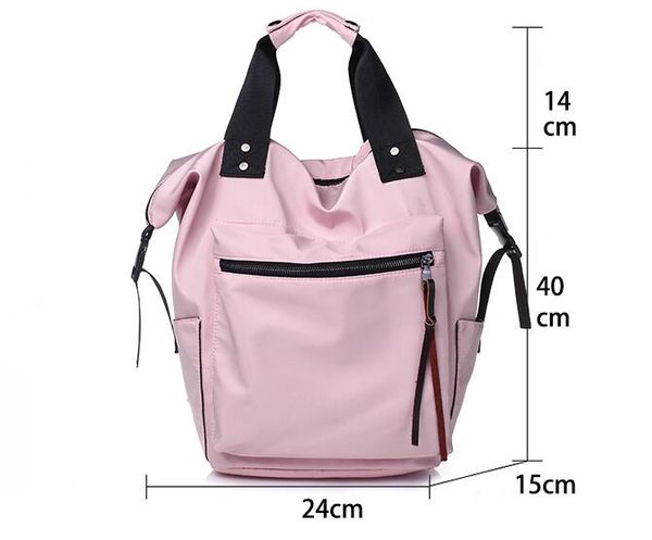 

повседневного нейлон waterdichte rugzak vrouwen хог capaciteit reizen boek tassen пакет tienermeisjes studenten роза satchel mochila бол