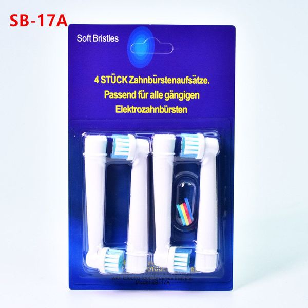 

Sb 17a new de ign for electric toothbru h head for ale oral care tooth bru he head replacement compatible 4pc pack