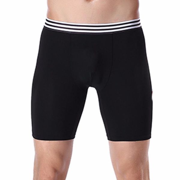 

2020 men's trunks underwear boxer briefs shorts bulge pouch modal underpants casual sports men underpants high quality, Black;white