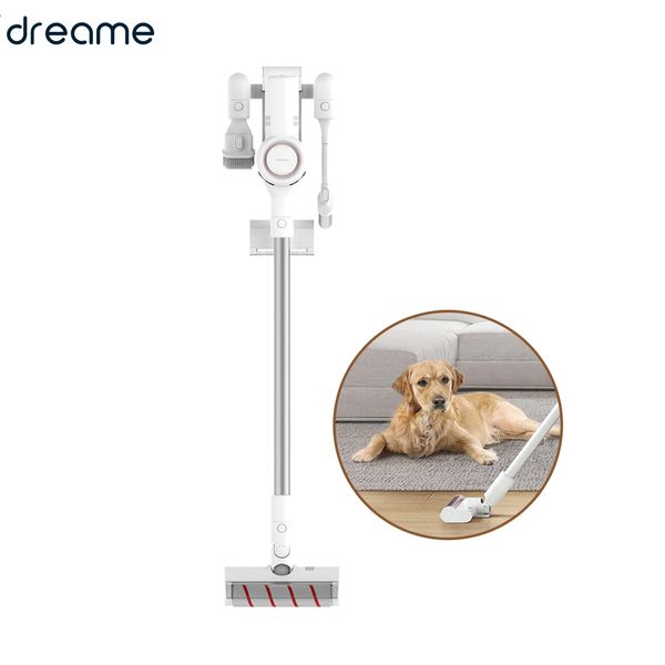 

xiaomi dreame v9 handheld cordless vacuum cleaner protable wireless cyclone filter 115aw strong suction carpet dust collector