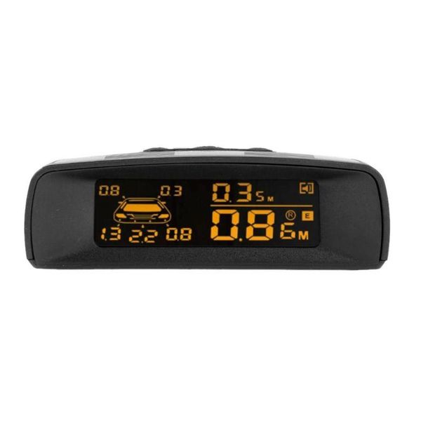 

auto car lcd monitor parking sensor kit automobiles parking assistance parktronic detector rear reverse backup radar system