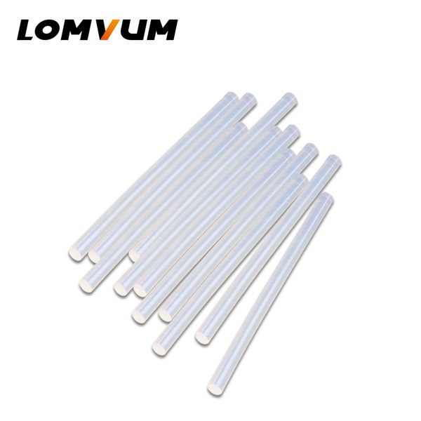 

lomvum professional high temp melt glue stick 30/80/ 100/150w graft repair heat stick 15pcs diy tools glue gun sticks