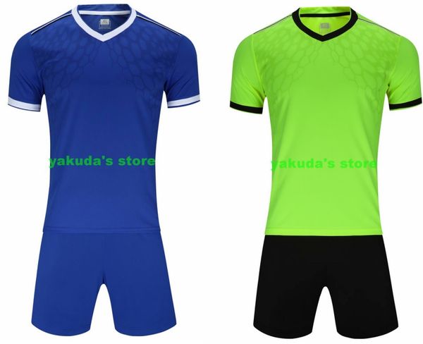 Com desconto personalizado Football Soccer Jersey Define design de malha Desempenho camisas personalizadas uniformes Jerseys Com Shorts Futebol desgaste dos homens