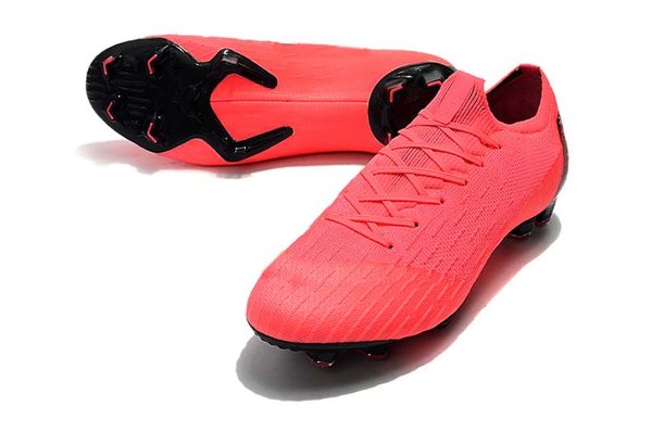 

горячая 2019 мужчина mercurial испарение fury vii xii fg low помощь футбол обуви superfly vi 6 360 cr7 mens розовых футбольных бутс