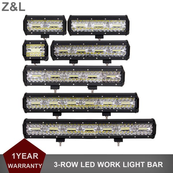 

4-23 inch offroad led work light bar 12v 24v 60w 180w car truck 4wd suv atv trailer pickup wagon 4x4 combo indicator lamp