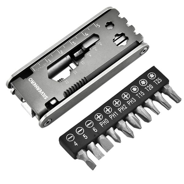 

17 in 1 multifunction bicycle bike cycling repair tool with screwdriver kit mini
