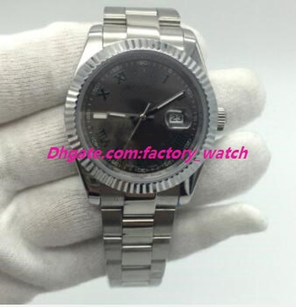 

selling 7 style black gray romen dial 41mm automatic 116300 126300 126334 126333 stainless steel bracelet luxury men watch