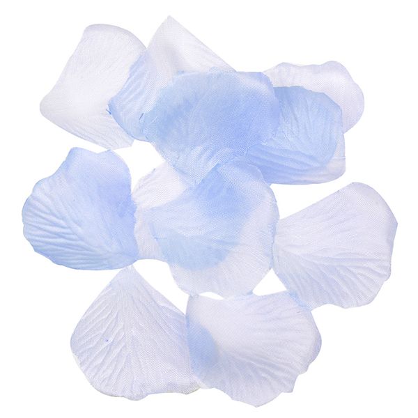 

600 pieces rose petals flowers favors for wedding decoration-blue