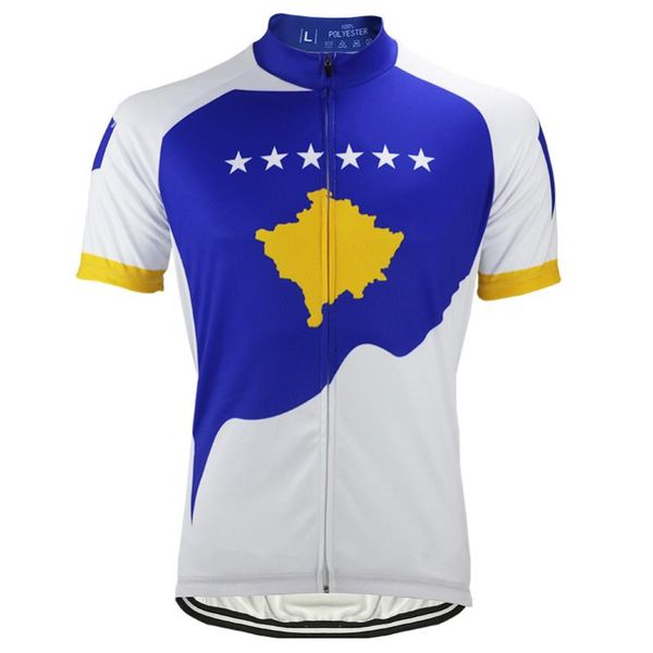 

racing jackets hirbgod 2021 summer men breathable cycling jersey simple blue white short sleeve bike shirt outdoor clothing hi113, Black;red